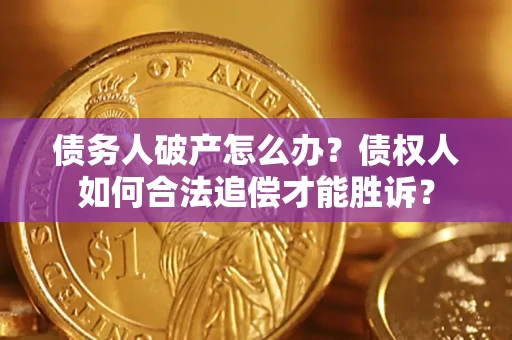 北京债务人破产怎么办？债权人如何合法追偿才能胜诉？