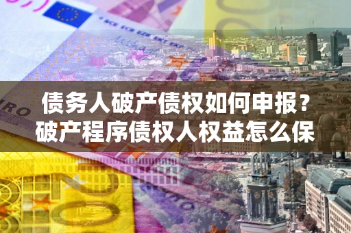 北京债务人破产债权如何申报？破产程序债权人权益怎么保障？
