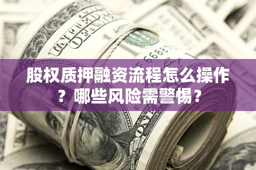 北京股权质押融资流程怎么操作？哪些风险需警惕？