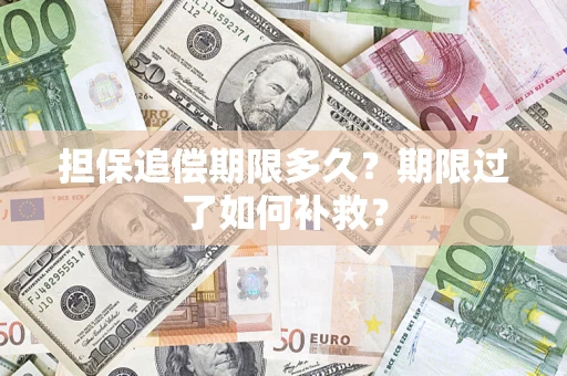 北京担保追偿期限多久？期限过了如何补救？