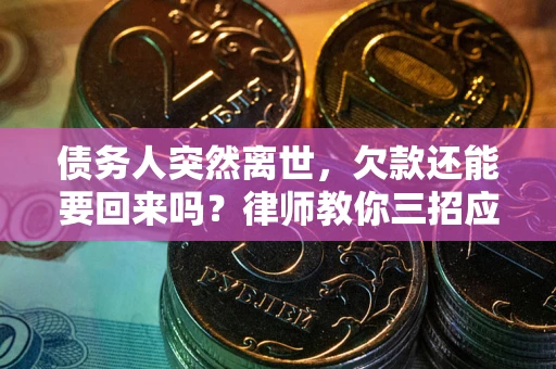 北京债务人突然离世，欠款还能要回来吗？律师教你三招应对