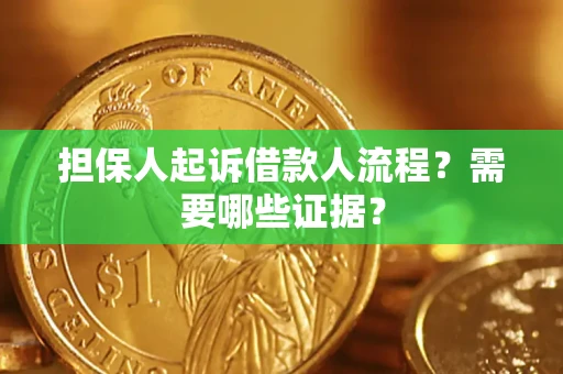 北京担保人起诉借款人流程?需要哪些证据? 北京担保人起诉借款人流程?需要哪些证据?