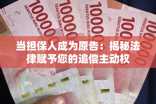 北京当担保人成为原告:揭秘法律赋予您的追偿主动权 北京当担保人成为原告:揭秘法律赋予您的追偿主动权